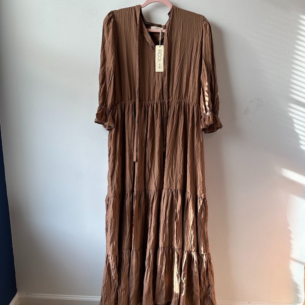 ROOLEE Ruffle Tiered Maxi Dress